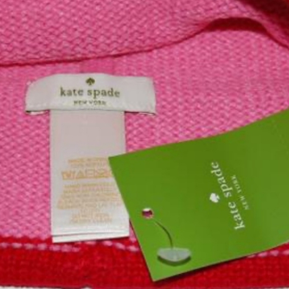 ♠️ Kate Spade Color Block Bow Beanie - Picture 3 of 5